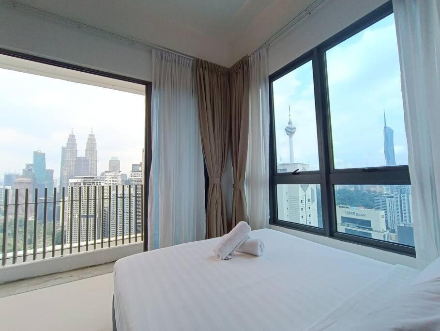 Cl 30A Super Kl View Infinity Pool Klcc Apartman Kuala Lumpur Kültér fotó