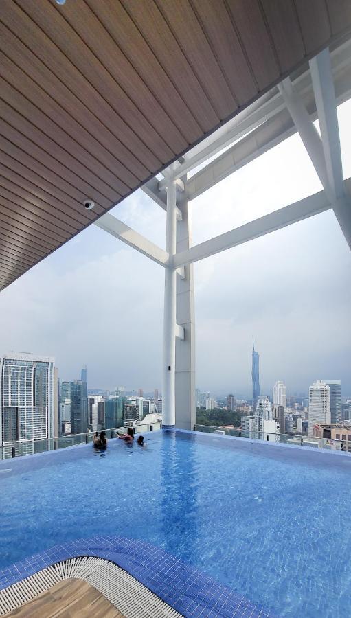 Cl 30A Super Kl View Infinity Pool Klcc Apartman Kuala Lumpur Kültér fotó