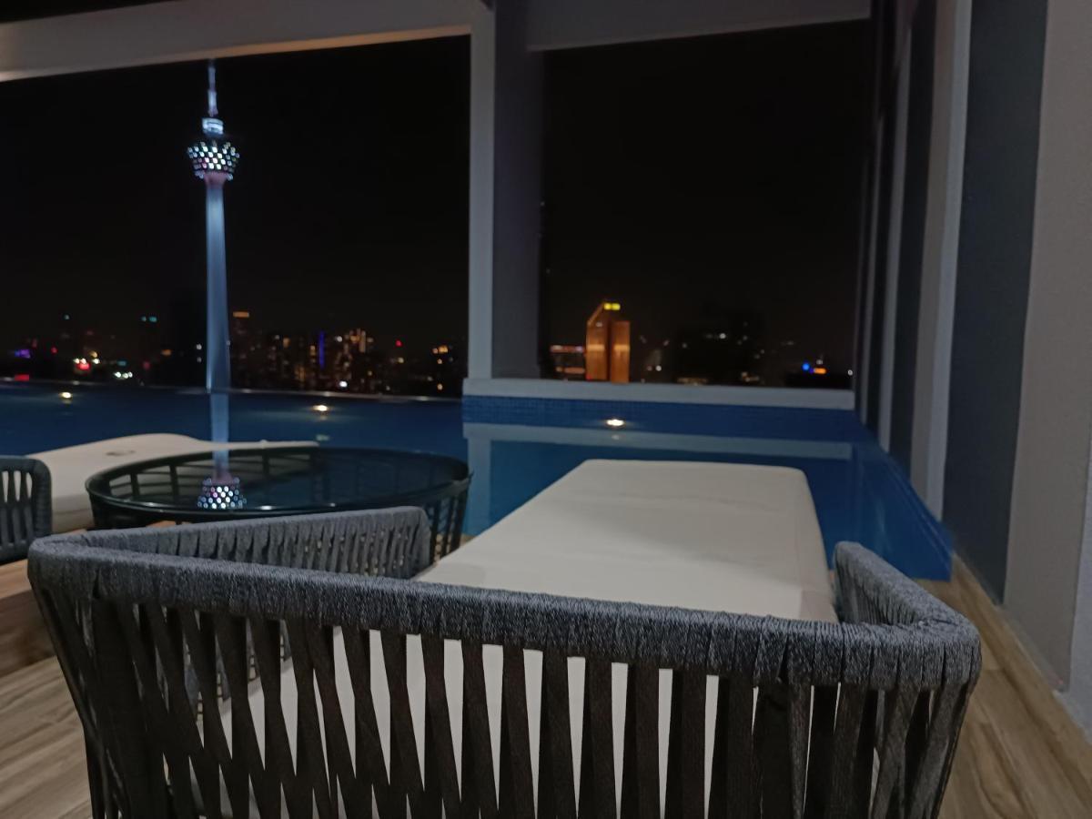 Cl 30A Super Kl View Infinity Pool Klcc Apartman Kuala Lumpur Kültér fotó