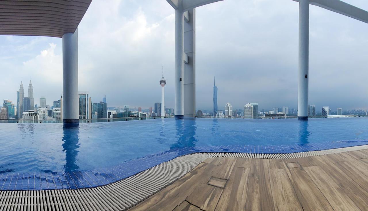 Cl 30A Super Kl View Infinity Pool Klcc Apartman Kuala Lumpur Kültér fotó
